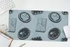 MuchoWow® Mauspad Mousepad Uhr - Muster - Vintage 60x30 cm Produktbild-Vorschau 5