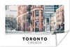 MuchoWow® Poster Toronto - Winter - Straße 120x80 cm - Produktbild-Vorschau 1