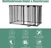 COSTWAY Grille de protection de cheminée pliable, Grille de Voir les images du produit 5