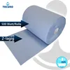 tecuro Doppelpack Putztuchrolle Putzpapier 2-lagig Ø 33 x Produktbild-Vorschau 3
