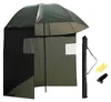 Wiltec ombrellone da pesca 250cm con parete laterale e due Anteprima dell’immagine prodotto 1