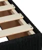 Boxspringbett mit Matratze Schwarz 140x190 cm Stoff Produktbild-Vorschau 11