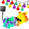 Solarna girlanda dekoracyjna 40 LED, kolorowa, mleczna Podgląd zdjęcia produktu 5