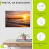 ARTland Poster Urlaubsfeeling am Ostseestrand Größe: 120x80 Produktbild-Vorschau 2