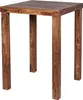 FineBuy stolik barowy lite drewno sheesham 80 x 80 x 110 cm Podgląd zdjęcia produktu 6