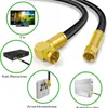 Koaxkabel gewinkelt 90° - F-Stecker gerade 135 dB UHD 4K HD Produktbild-Vorschau 3