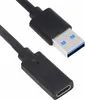 P36 USB C Buchse auf USB 3.0 Stecker Kabel Adapter 100cm Produktbild-Vorschau 1