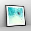 Gerahmtes Poster - Schwarzer Rahmen - Insel Boot Schiff Produktbild-Vorschau 8