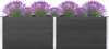 vidaXL Parterre de jardin surélevé 200x50x91 cm WPC Gris Voir les images du produit 7