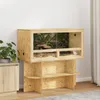 vidaXL Terrarium Braun 100 x 50 x 100 cm OSB Produktbild-Vorschau 2