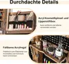 COSTWAY Schmuckschrank mit Spiegel, Schmuck Spiegelschrank Produktbild-Vorschau 3