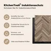 KitchenYeah© Herdabdeckplatte Muster - Holz - Braun , Produktbild-Vorschau 6