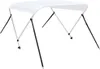 vidaXL 2-Bow Bimini Top White 180x130x110 cm Náhľad obrázku produktu 5