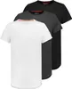 3er Pack Herren T-Shirts mit Rundhals und Rollkante | Produktbild-Vorschau 1