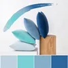 Samt Kissenbezug 4er Set 45X45cm, Velvet Kissenhüllen Produktbild-Vorschau 5