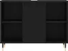 vidaXL Badschrank Schwarz 80x33x60 cm Holzwerkstoff Produktbild-Vorschau 5