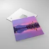 Bilder auf glas - Landschaft Berg See Kirche - 30x30cm - Produktbild-Vorschau 2