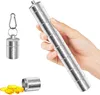 Tablettenbox 7 Tage, Aluminium Pillenbox Klein mit 7 Produktbild-Vorschau 1