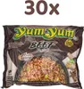 A package of Yum Yum instant noodles with beef flavor. Voir les images du produit