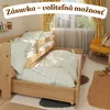 Detská Posteľ Lili S Bariérou A Roštom | 160x80 cm | Náhľad obrázku produktu 10