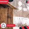 KOTARBAU® Eichhörnchen Futterhaus aus Holz 14 x 25.5 cm Produktbild-Vorschau 2