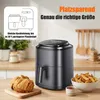Heißluftfritteuse 4 Liter, 1500W, 5-in-1 Airfryer, Air Produktbild-Vorschau 5