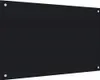 vidaXL Küchenrückwand Schwarz 80x50 cm Hartglas Produktbild-Vorschau 4