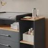 Wickelkommode Livinity Torino Anthrazit/Goldkraft Eiche mit Produktbild-Vorschau 5