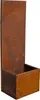 Sichtschutz Rost Metall Gartenzaun 150x50cm Hochbeet Produktbild-Vorschau 1