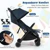 COSTWAY Kinderwagen, reisbuggy met ligfunctie, kinderbuggy Productafbeelding-voorbeeld 5