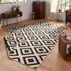 200x290 cm Kusový koberec Twin-Wendeteppiche 103129 schwarz Náhled obrázku produktu 12