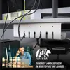 BEARWARE Kabelový kanál na stůl, držák kabelů pod stůl, Náhled obrázku produktu 6