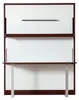 Schreibtisch Regal Bett 2in1 Funktions Schrankbett Möbel Produktbild-Vorschau 1