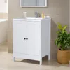 Mobile sottolavabo FCH con lavabo, armadio da bagno con 2 Anteprima dell’immagine prodotto 2