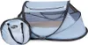 DERYAN BabyBox Campingbett - Babyzelt - Himmelblau Produktbild-Vorschau 8