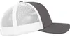 Yupoong Retro Trucker Cap dunkelgrau/weiß Uni Voir les images du produit 3