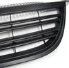 Sport Kühlergrill ohne Emblem mit Doppelrippe Schwarz für Produktbild-Vorschau 2