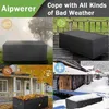 Tuinmeubelbescherming, 420D Oxford, zwart, 120x120x72 cm, Productafbeelding-voorbeeld 5