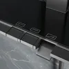 SONNI Thermostaatdouchekop in gunmetalgrijs met digitale Productafbeelding-voorbeeld 6