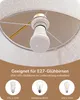 EDISHINE Stehlampe Wohnzimmer mit Fernbedienung, 143-176 cm Produktbild-Vorschau 5