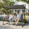 Outsunny Gartenschaukel mit Dach, Kissen und Produktbild-Vorschau 2