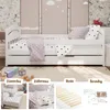 Dětská Postel Leo S Zábranou, Přihrádkou A Roštem | 180x80 Náhled obrázku produktu 2
