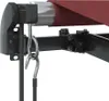 vidaXL Markise Automatisch mit LED Weinrot 450x350 cm Produktbild-Vorschau 7