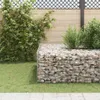 vidaXL Gabionové zvýšené lůžko z ocelového drátu 60x60x60 Náhled obrázku produktu 3