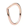 Pandora Damen-Stapelring 585 Rotgold Ringgröße 50 (15.9) Produktbild-Vorschau 1