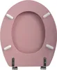 MSV WC-Sitz, MDF, rosa ? Scharniere aus Edelstahl Produktbild-Vorschau 1