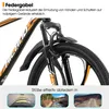 Hiland 26 Zoll Mountainbike für Erwachsene, 6 Speichenrad Produktbild-Vorschau 3