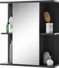 Spiegelschrank - Norwegische Pinie Nachbildung - B 60 cm - Produktbild-Vorschau 1