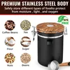 Kaffeedose, 1,8L Kaffeedose Luftdicht, Kaffeebehälter Produktbild-Vorschau 2