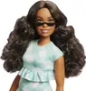 Barbie - Barbie Fashionistas Doll Mint Green Dress with Anteprima dell’immagine prodotto 4